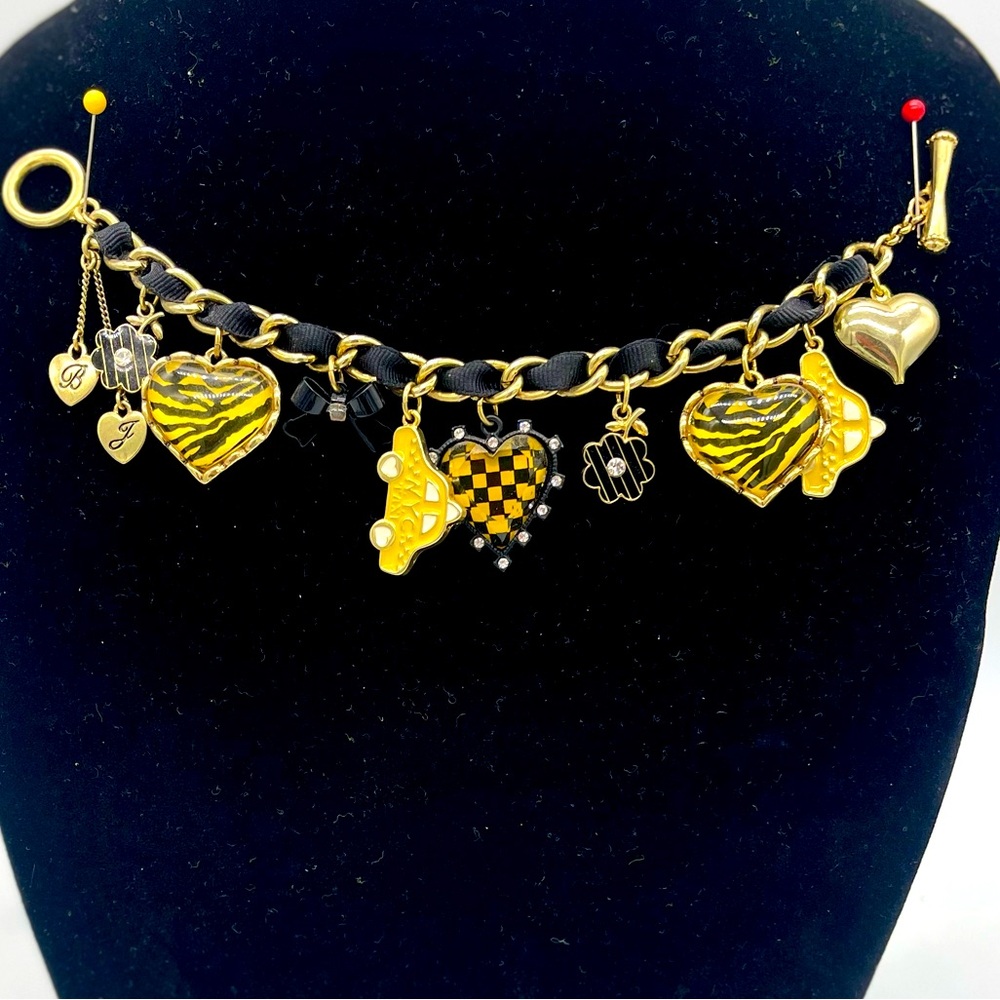 Betsy Johnson rare NYC taxi bracelet